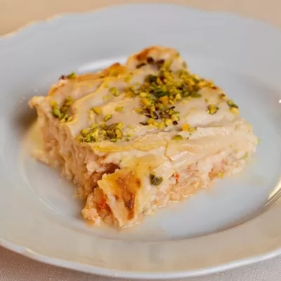 Lasagna di pesce cremosa 