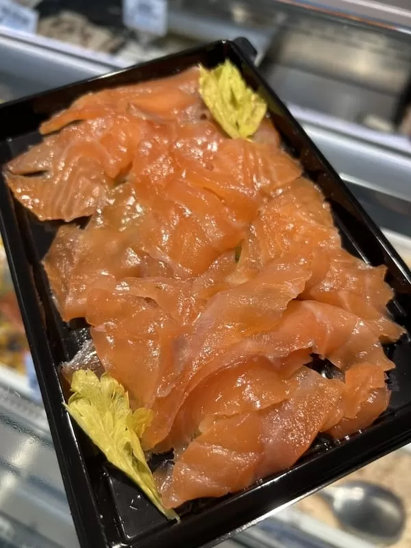 Ricetta carpaccio di salmone marinato della pescheria Lodi